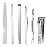 Set Manicure 16 Piezas Herramientas Para Uñas Pies Importada