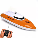 Lancha Deportiva Control Remoto Batería Recargable Velocidad Lancha