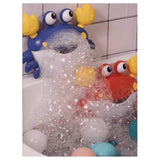 Cangrejo Espumoso Burbujas De Baño Tina Para Bebes Didactico
