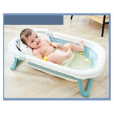 Tina De Bebe Bañera Plegable Con Termometro + Cojin Importad
