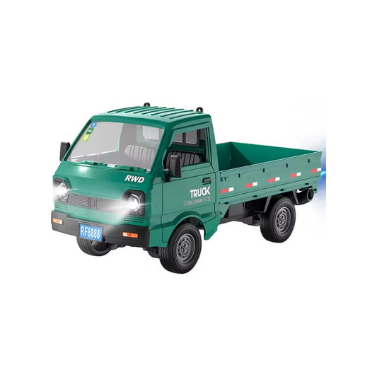 Camion 3/4 De Carga A Control Remoto Escala 1:16 Verde Oscuro