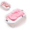 Tina De Baño Plegable Portatil Con Cojín Para Bebés