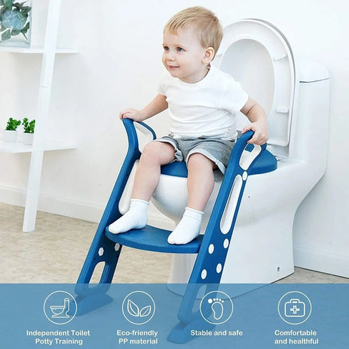 Adaptador Wc Escalera Asiento De Baño Para Niños Importada – Comercial  Vendito