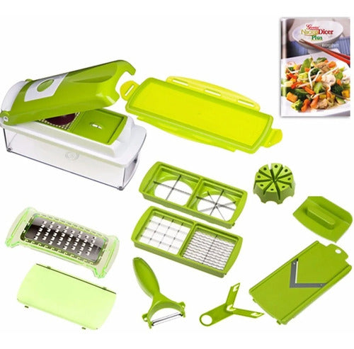 Picador Cortador Verduras Vegetales Multiuso Nicer Importad – Comercial  Vendito