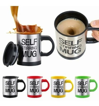 Tazón Self Mug Con Revolvedor Automático Eléctrico Importado