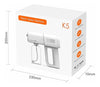 Pistola Sanitizadora Digital Nano Desinfectante Recargable