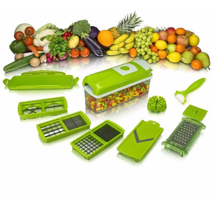 Picador Cortador Verduras Vegetales Multiuso Nicer Importad