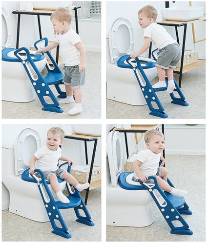 Adaptador de WC para niños con escalera por 18€ - cholloschina