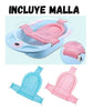 Tina Cangrejo Bebe Bañera Plegable + Malla Reforzada Importa