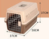 Jaula Transportadora Perro Gato Grande 58x37x32cm Colores